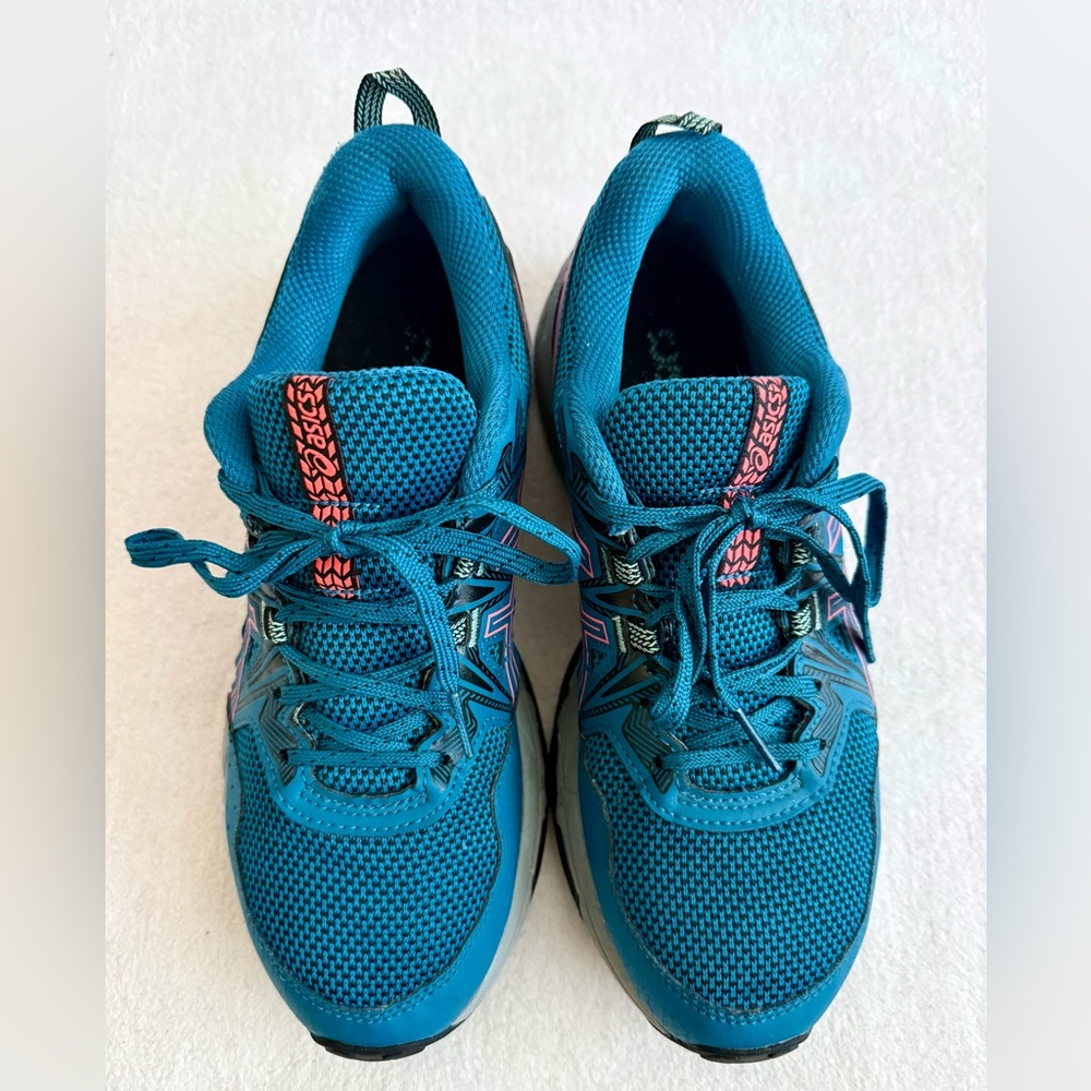 ASICS Women's Gel Venture 8 Teal Running Shoes Sneakers Size 8.5 - Picture 6 of 12